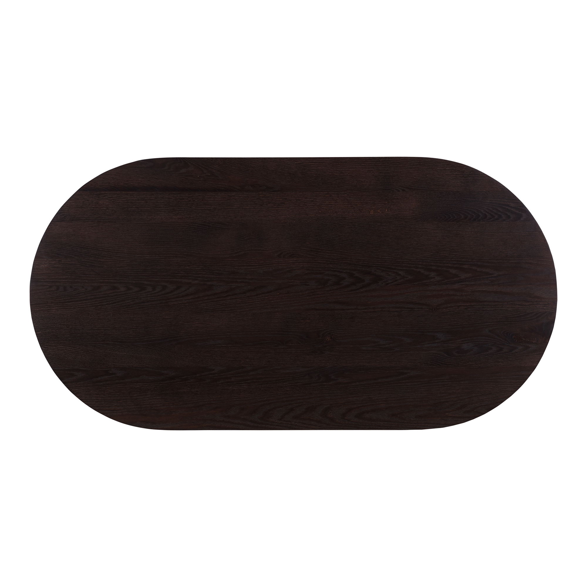 Trie Coffee Table Dark Brown, by Moe's Home, 54" width x 17" height x 28" depth View 6