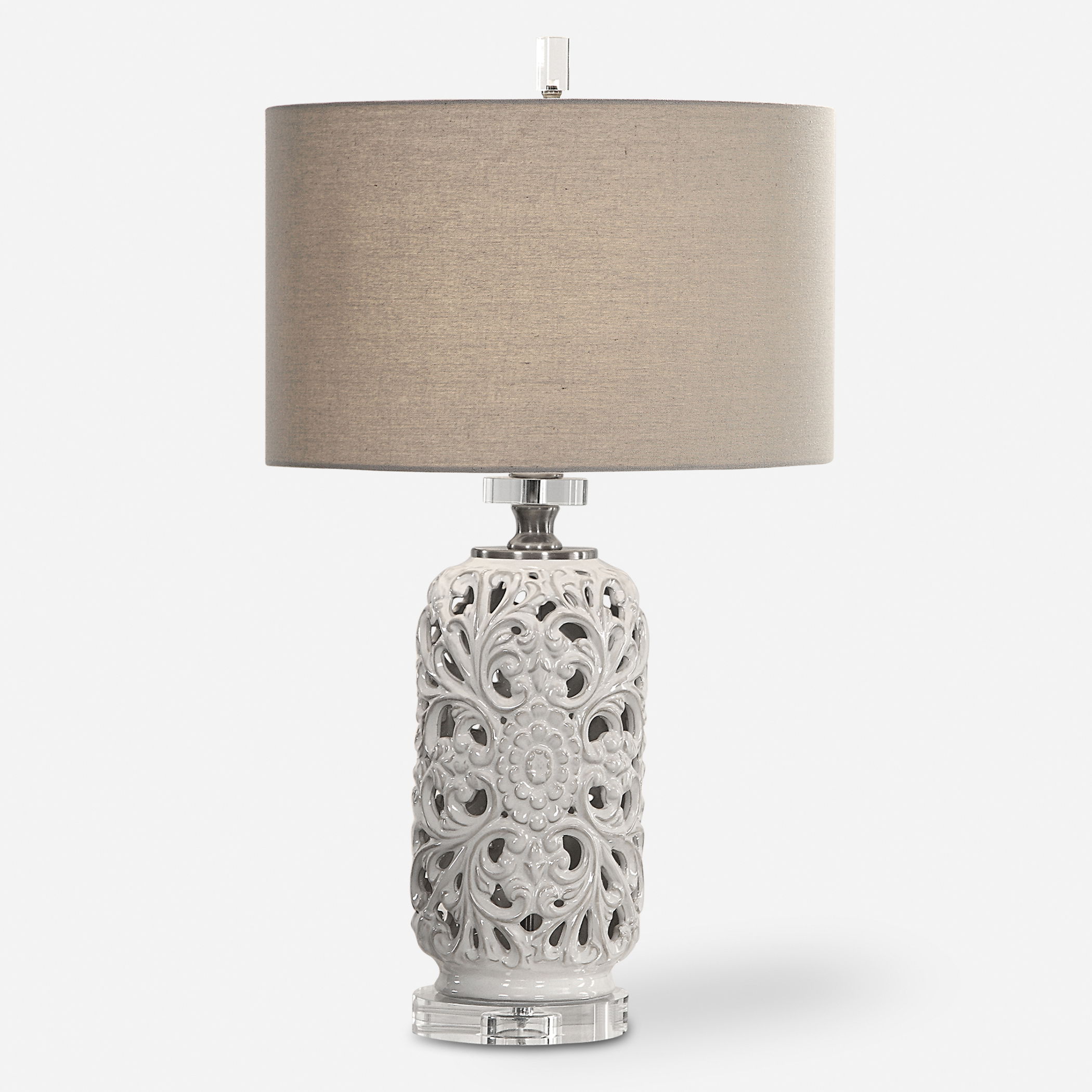 Dahlina Ceramic Table Lamp large image 