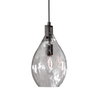 Campester 1 Light Watered Glass Mini Pendant, by Uttermost, 8.5" width x 1'2.25" height x 4.12" depth thumbnail 1