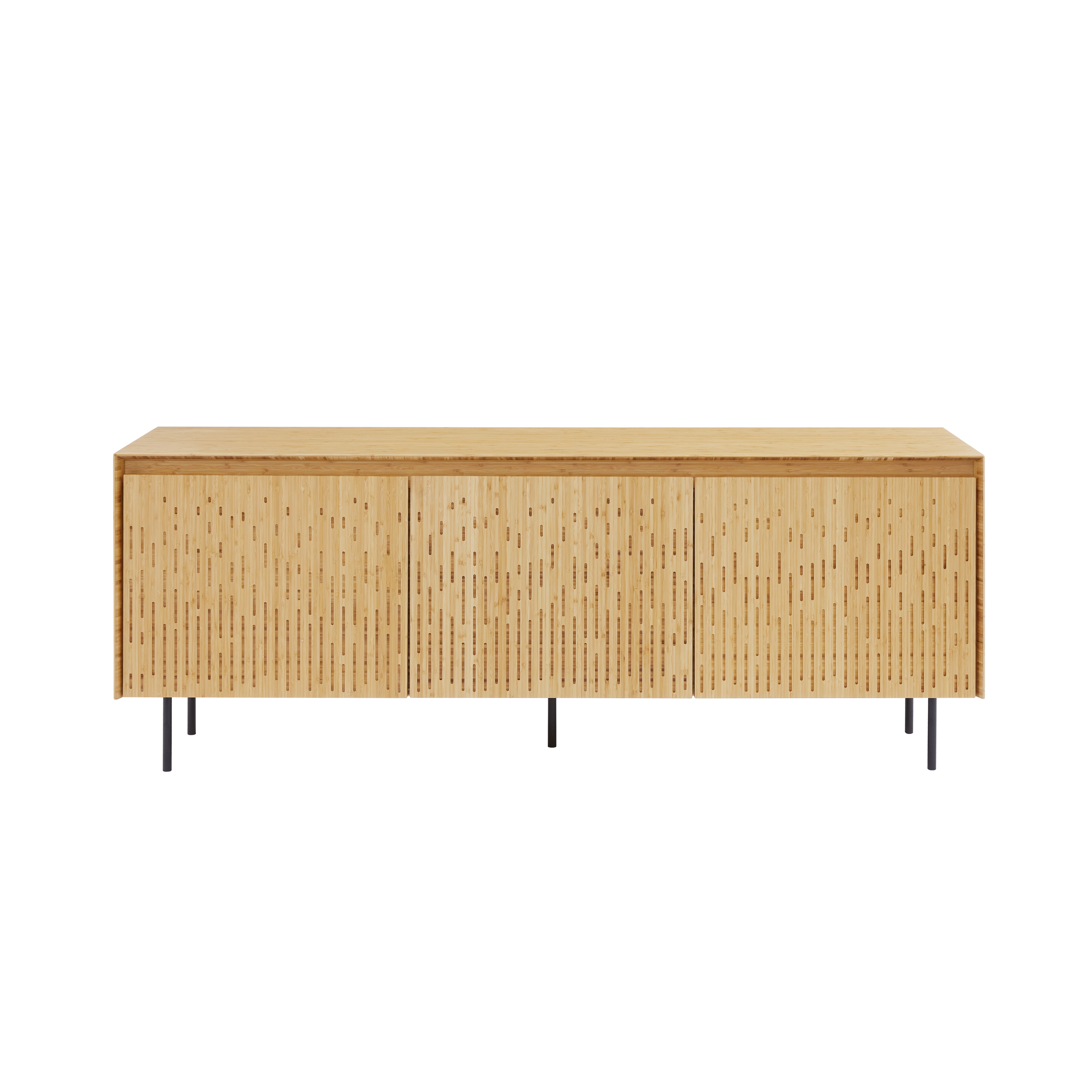 Hanna Console Sideboard, Wheat, Kitchen & Dining Room by Greenington, 72" length x 18" width x 28" height View 2