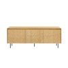 Hanna Console Sideboard, Wheat, Kitchen & Dining Room by Greenington, 72" length x 18" width x 28" height thumbnail 2