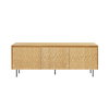 Hanna Console Sideboard, Wheat, Sideboards & Buffet by Greenington, 72" length x 18" width x 28" height thumbnail 2