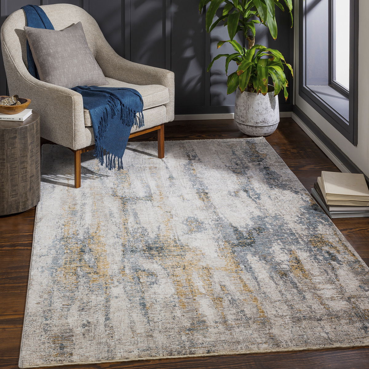 Ladoga Modern 9 X 12 Rug, by Uttermost, 9' width x 12'2" height x 1" depth View 2
