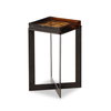 Lennie Cast Glass End Table, Side & End Table by Four Hands, 12.5" width x 22" height x 12.5" depth thumbnail 2