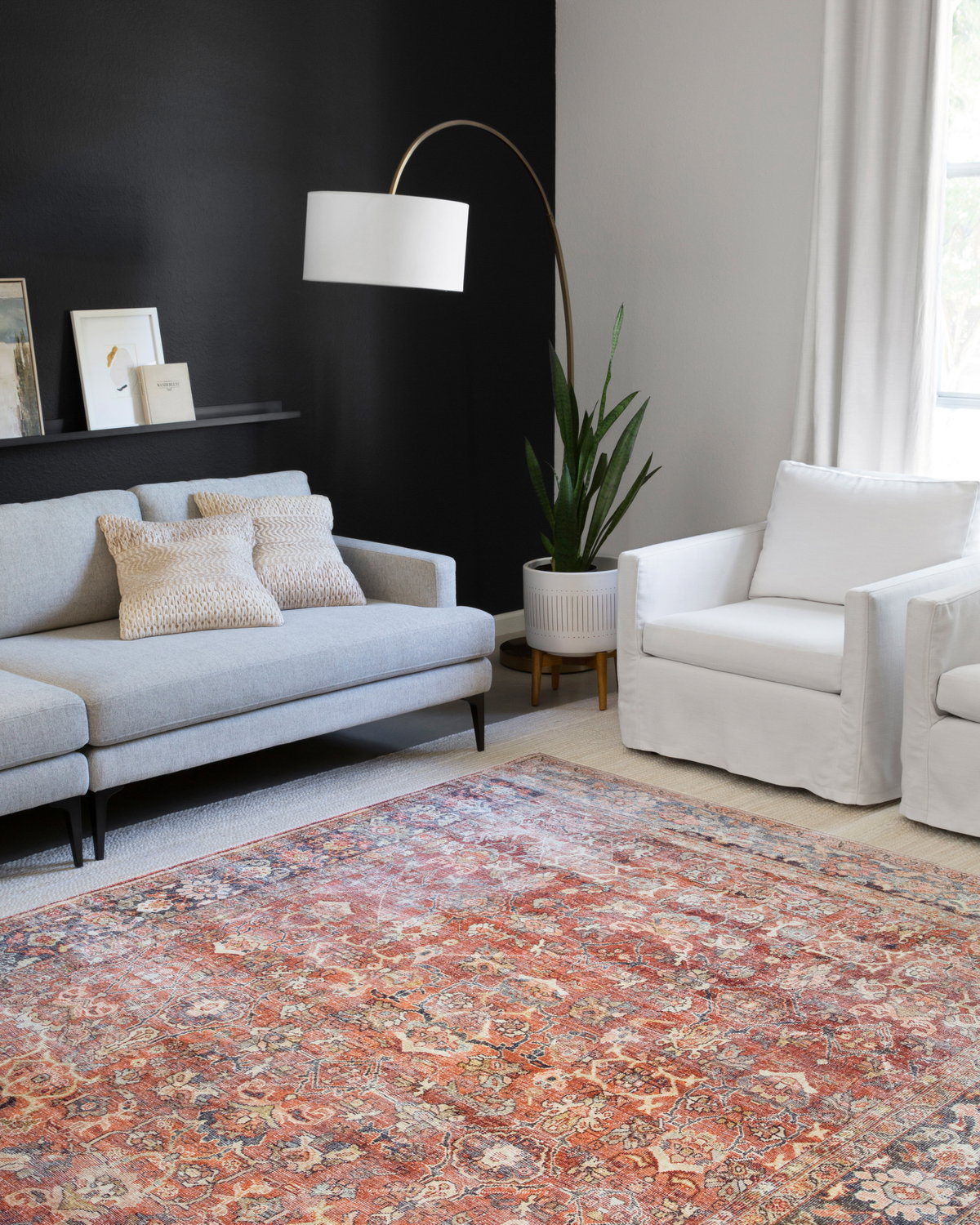 Loloi Layla Rug, 5' length x 7'6" width View 4