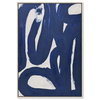 Blue 4 1 (Blue Spackle), Art by Oliver Gal,  30x45 thumbnail 1