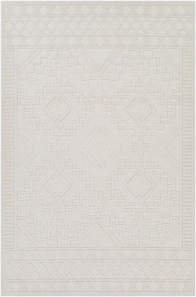 Greenwich Machine Woven Rug, by Surya, 7'2.61" length x 5'1.42" width