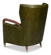 Alastair Chair, Britain Green, Seating by Sarreid, 30" length x 33" width x 39" height thumbnail 11