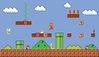 Super Mario Retro XL Chair Rail Wall Mural, Wallpaper by York Wall, 1'6" length x 1'6" width x 0.02" depth thumbnail