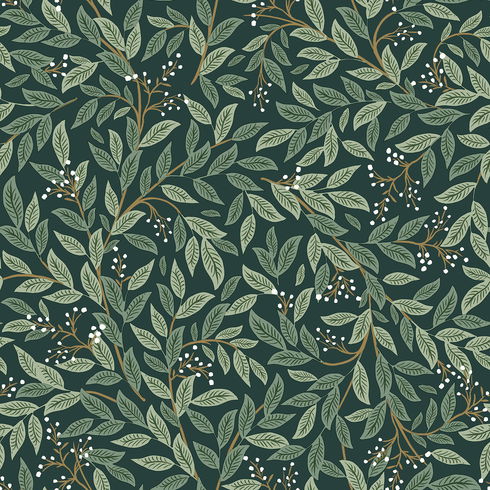 Willowberry Emerald Peel & Stick Wallpaper