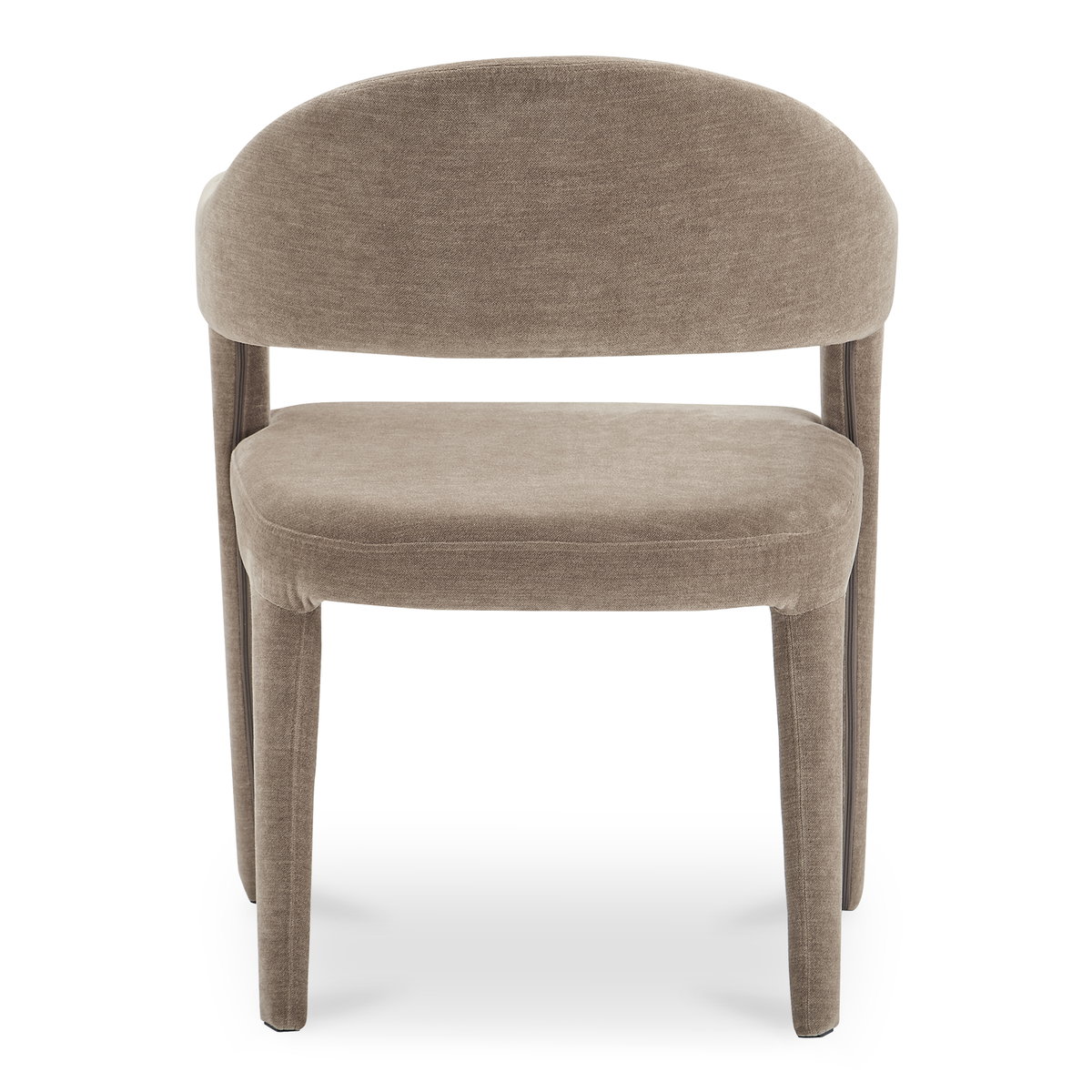 Martens Dining Chair Camel, by Moe's Home, 23.6" width x 31.9" height x 22.6" depth View 4