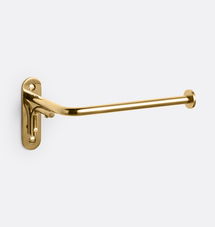 Online Designer Bathroom Posey Toilet Paper Holder - Aged Brass