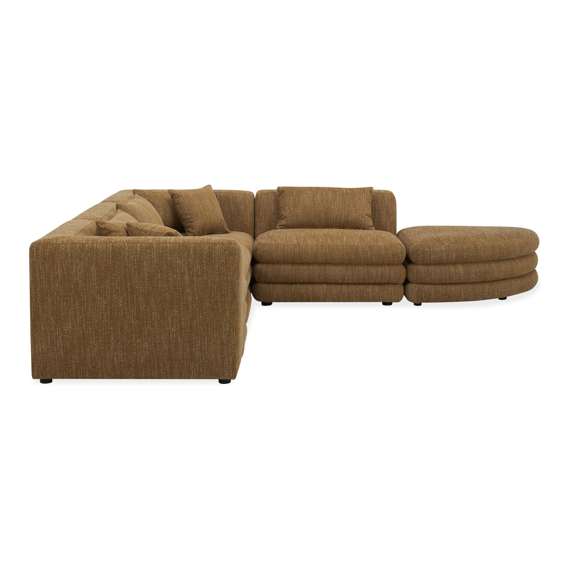 Lowtide Alcove Modular Sectional Amber Glow large image 