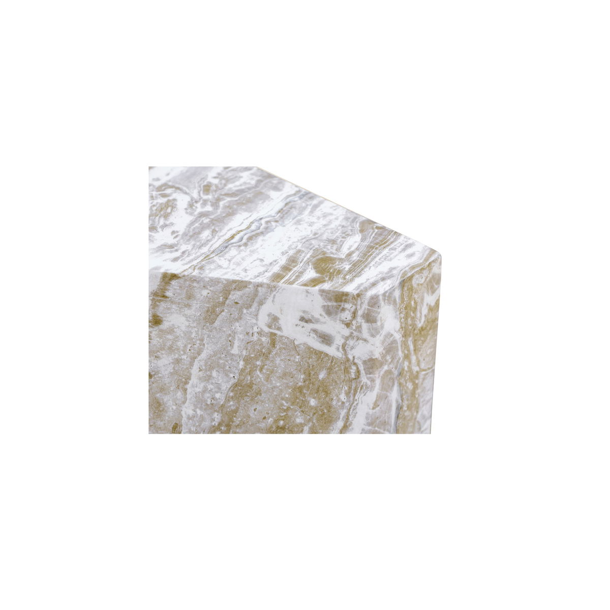 Nix Outdoor Side Table Green, Outdoor Table by Moe's Home, 6" width x 1'9.7" height x 9" depth View 5