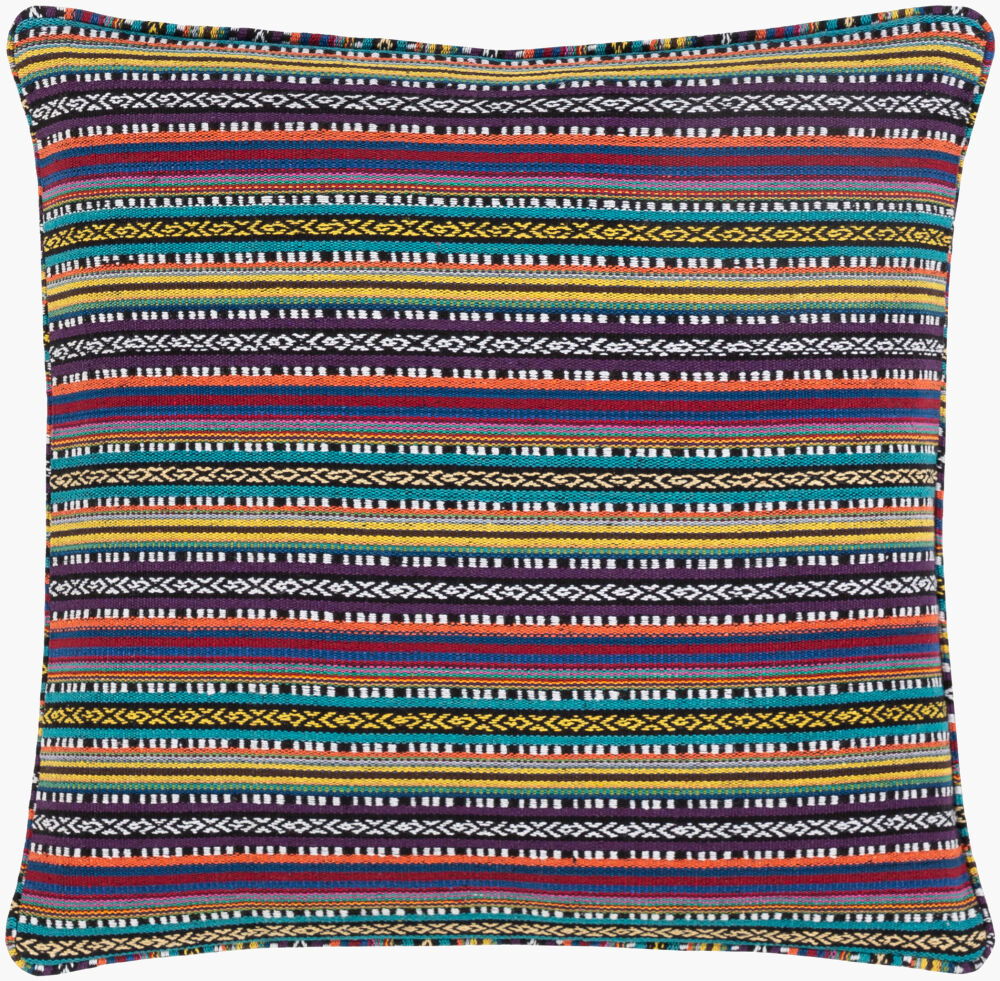 Maya Accent Pillow Poly, Decorative Pillow by Surya, 18" length x 18" width