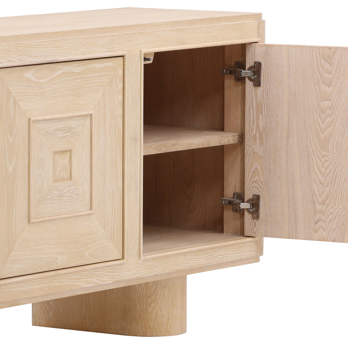 Williams Sideboard Light Natural, Sideboards & Buffet by Dovetail, 72.8" width x 32.5" height x 17.9" depth View 7