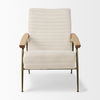 Grosjean Cream Boucle Accent Chair thumbnail 1