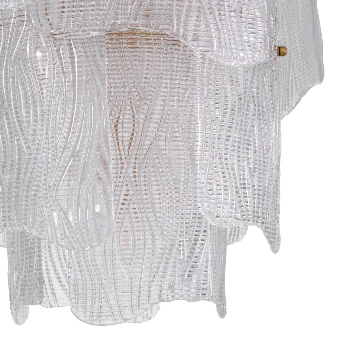Asinara 7 - Light Metal Chandelier, by Eichholtz USA, 24.02" width x 23.62" height x 24.02" depth View 2