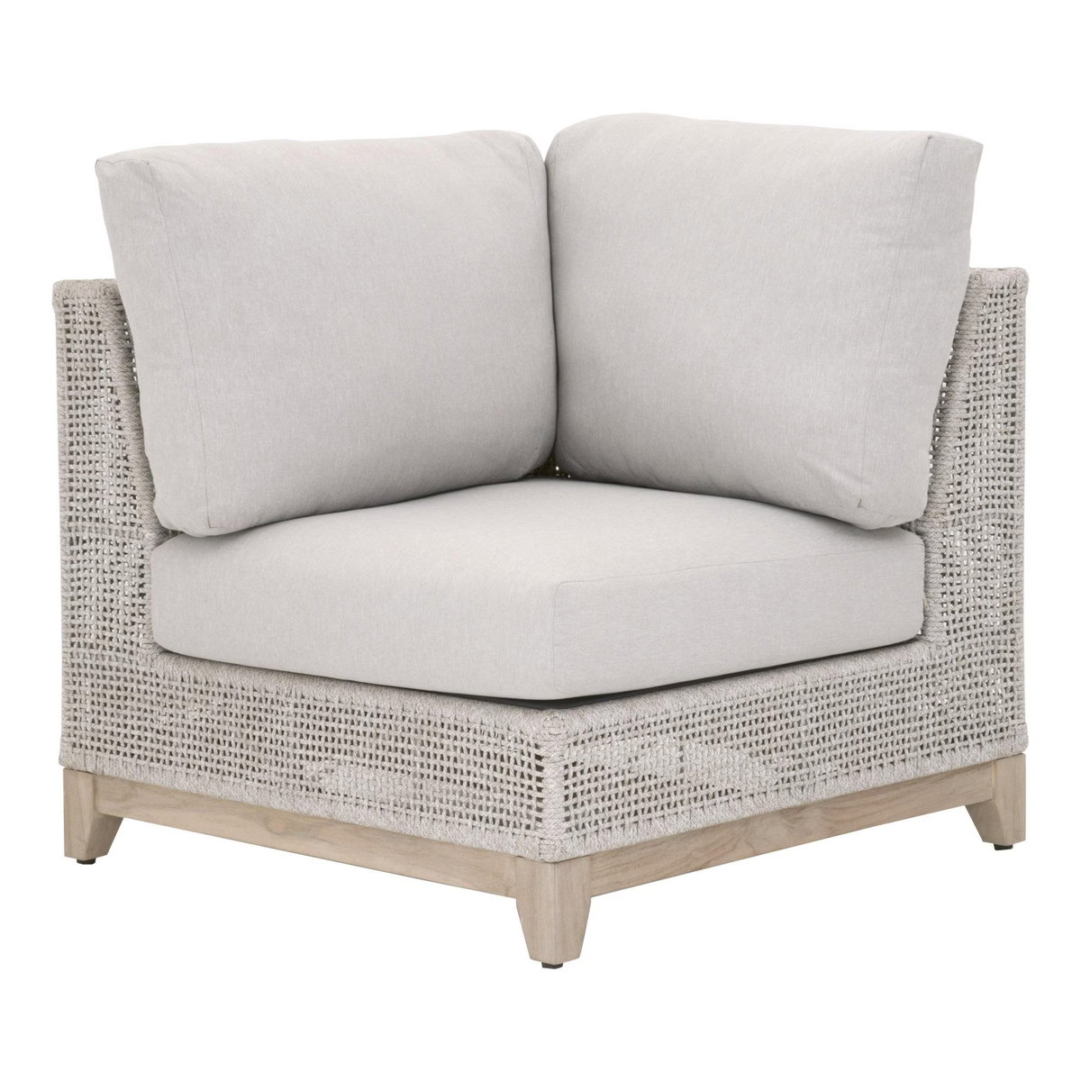 Tropez Outdoor Modular Corner Sofa, Seating by Essentials for Living, 33.75" width x 33" height x 33.75" depth View 1