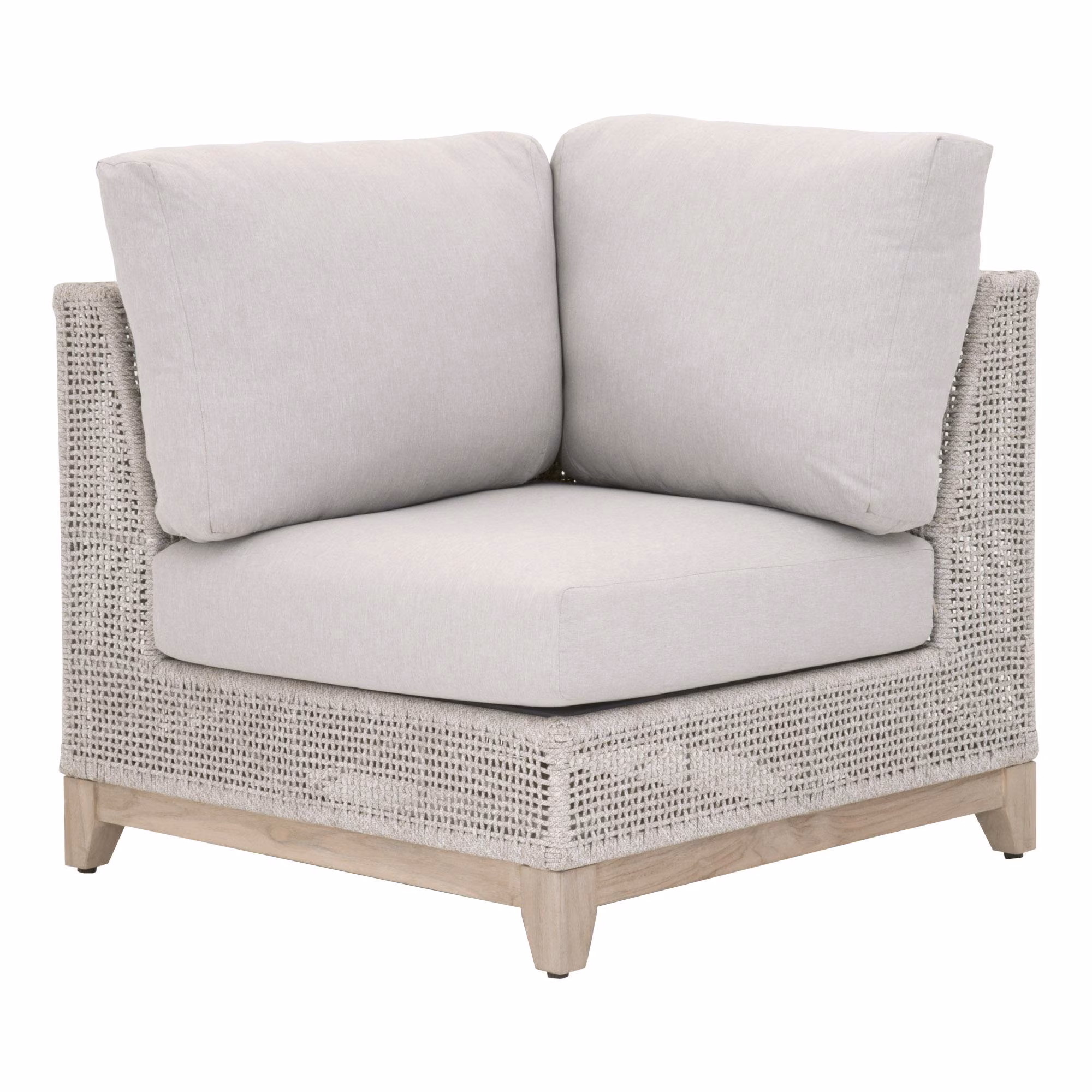 Tropez Outdoor Modular Corner Sofa, Seating by Essentials for Living, 33.75" width x 33" height x 33.75" depth thumbnail 1