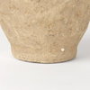 Rundal Small Beige Paper Mache Vase, by Mercana, 8" length x 8" width x 12" height thumbnail 8