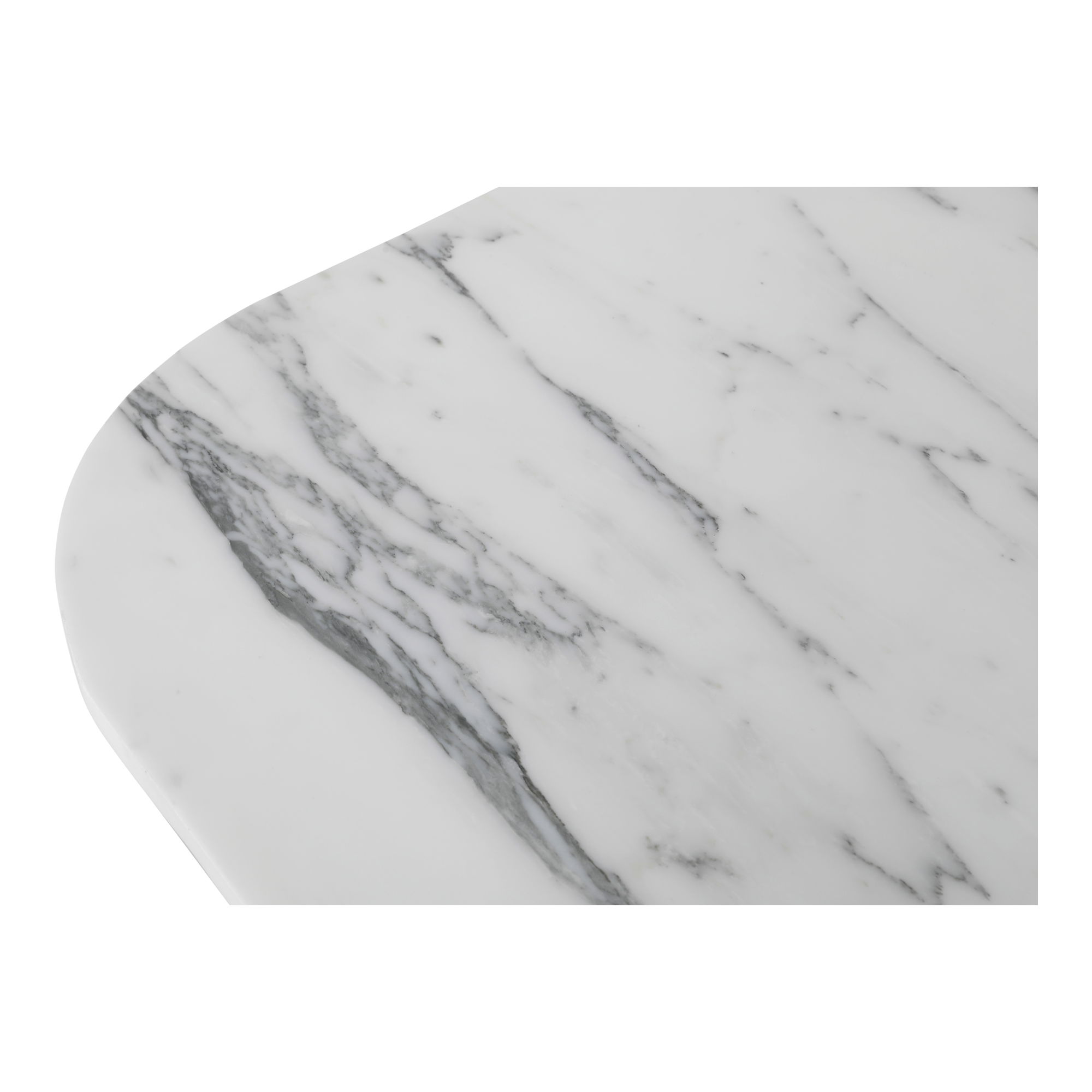 Dash Accent Table White Calacatta Marble large image 