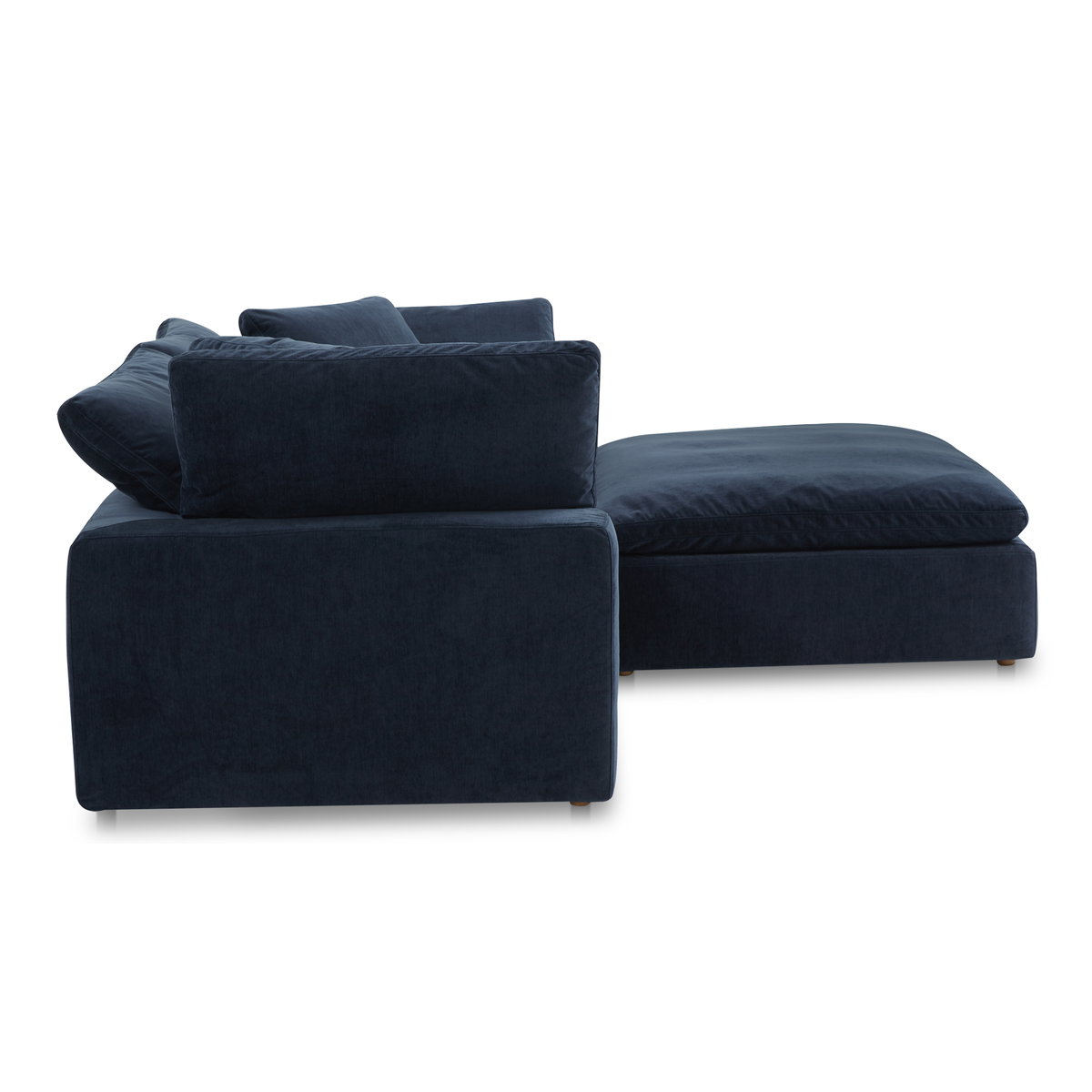 Clay Nook Modular Sectional, Sectional Sofa by Moe's Home, 89" width x 32" height x 89" depth View 3