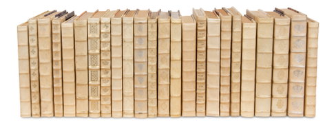 White Leather & Paper Books S/24