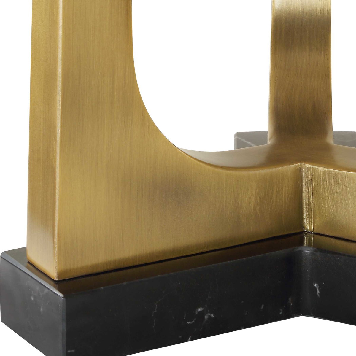 Crossroads Brass Table Lamp, by Uttermost, 16" width x 32.5" height x 16" depth View 8