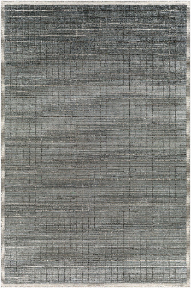 Carre Handmade Rug, by Surya, 9' length x 6' width