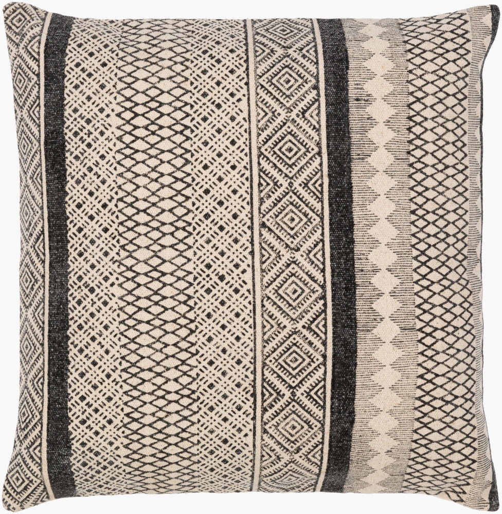Janya Lumbar Pillow Down, Decorative Pillow by Surya, 14" length x 22" width