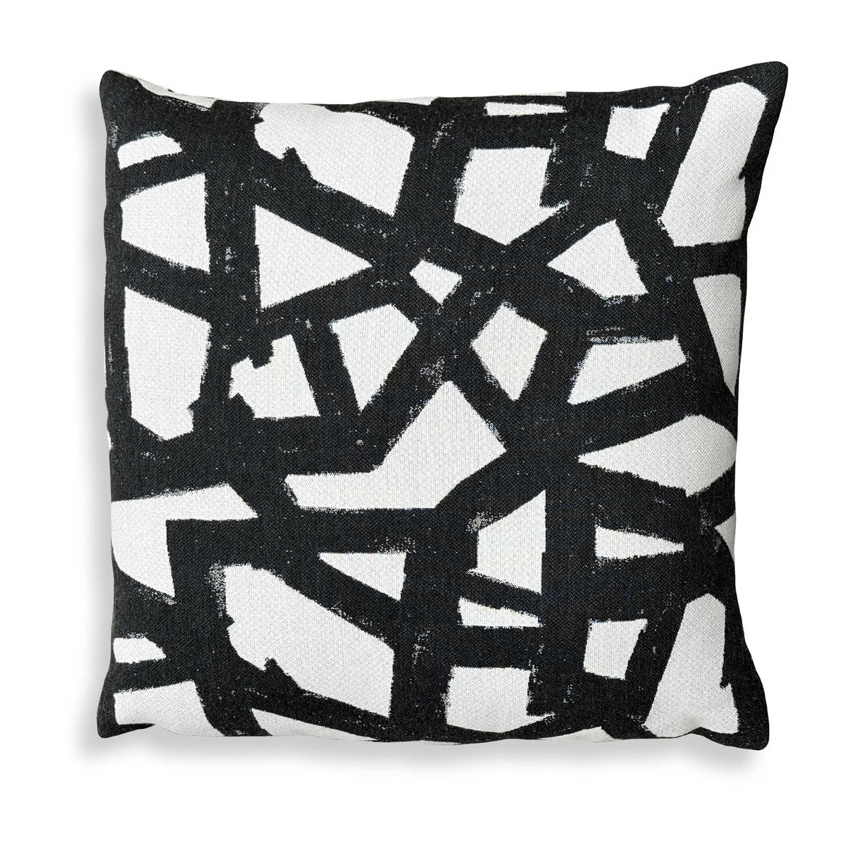 Draft Onyx Outdoor Pillow, Outdoor Pillows & Cushion by Uttermost, 1'8" width x 1'8" height x 8" depth View 1