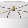 Anchorage Tri-pod Floor Lamp, by Uttermost, 1'7" width x 5'3.5" height x 1'7" depth thumbnail 7
