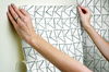 Love Triangles Grey Peel & Stick Wallpaper, by York Wall, 20' length x 1'8.5" width x 0.02" depth thumbnail 6