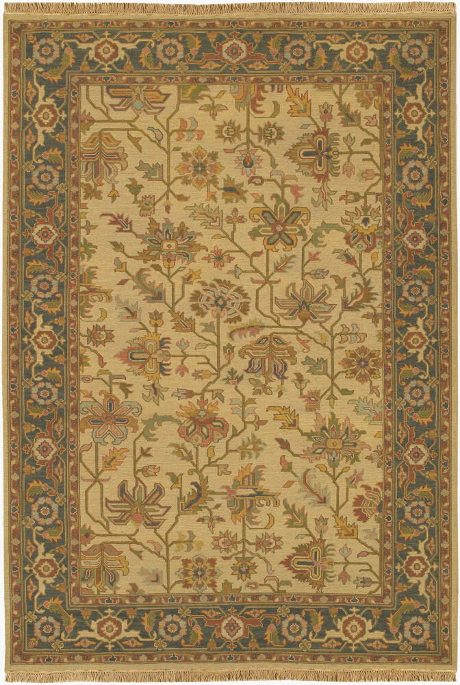 Soumek Handmade Rug, by Surya, 9' length x 6' width