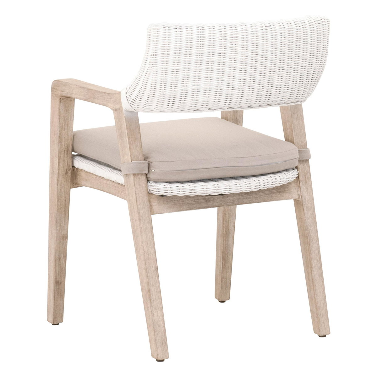 Lucia Arm Chair, Dining Chair by Essentials for Living, 22" width x 31.5" height x 24" depth View 4