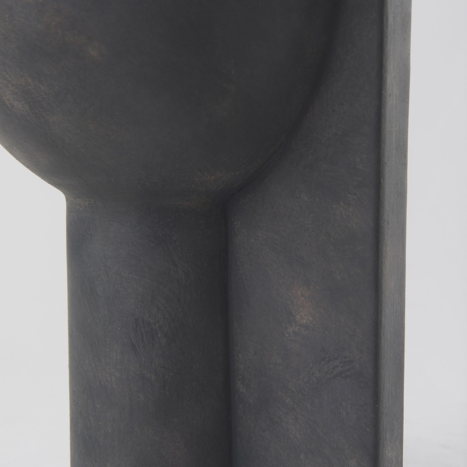 Sariah   Black Ceramic Vase large image 