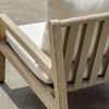 Strapped Outdoor Lounge Chair, Outdoor Accent Chair by Uttermost, 2'10" width x 2'4.5" height x 3'4" depth thumbnail 6