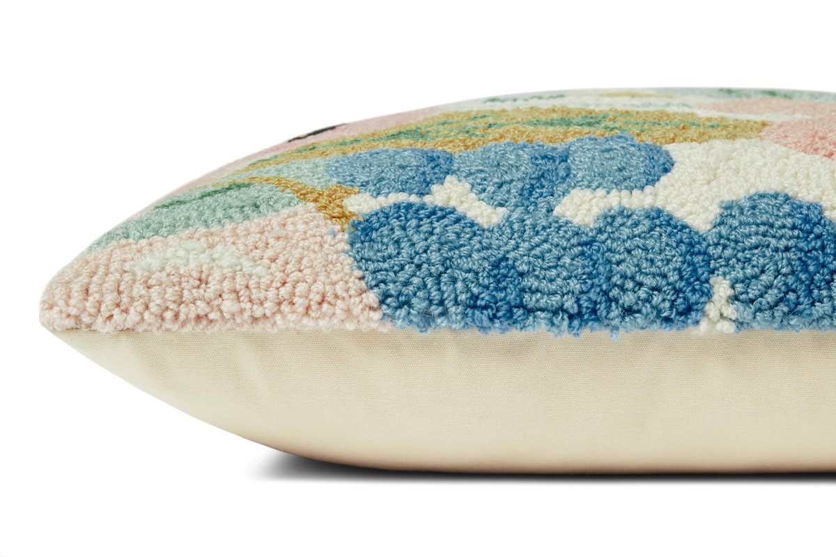 Rifle Paper Co. x Loloi Pillows Pillow, Decorative Pillow, 22" length x 22" width View 2