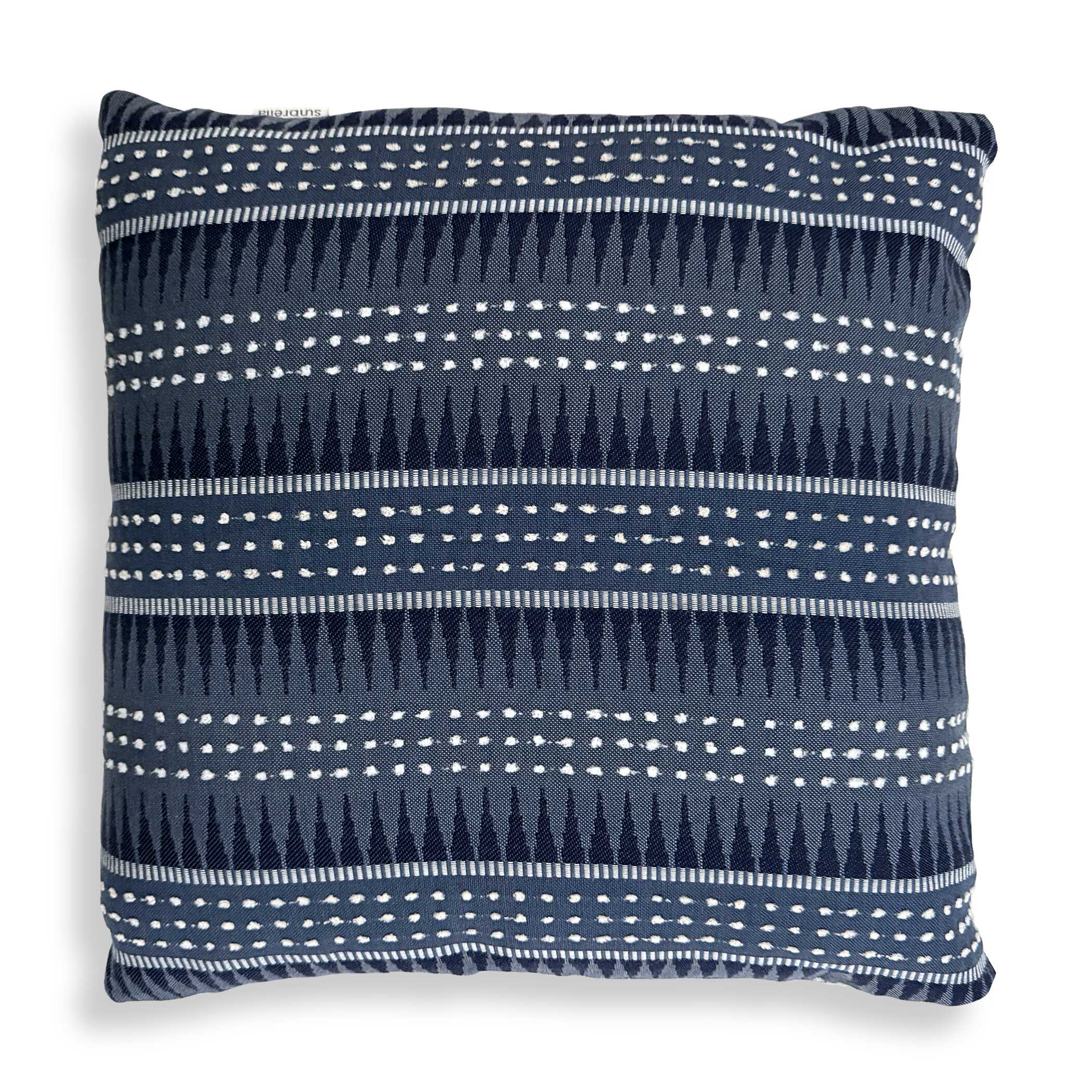 Backgammon Slate Outdoor Pillow, Decorative by Uttermost, 20" width x 20" height x 8" depth View 1