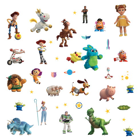 Toy Story 4 Wall Decals