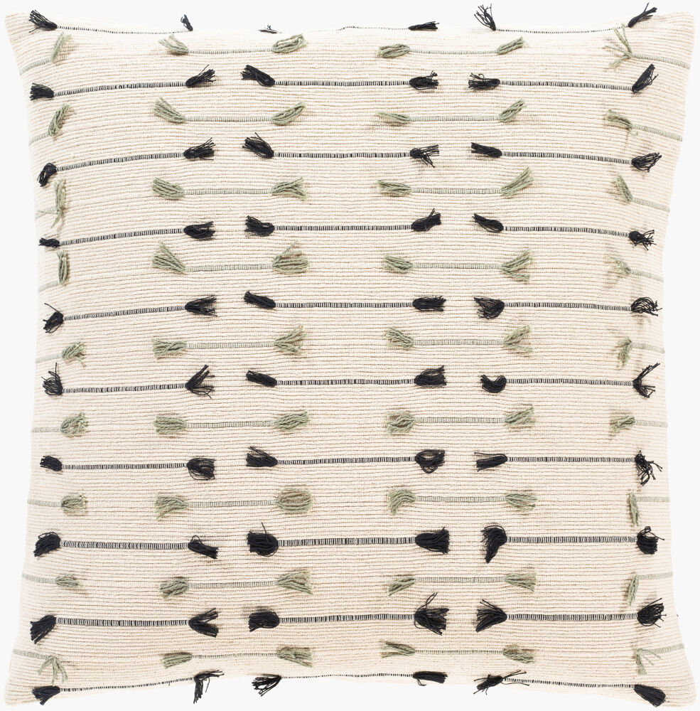 Justine Accent Pillow, Decorative Pillow by Surya, 18" length x 18" width