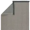 Engild Indoor/ Outdoor Solid Light Gray/ Dark Gray Area Rug (4'X6') thumbnail 1