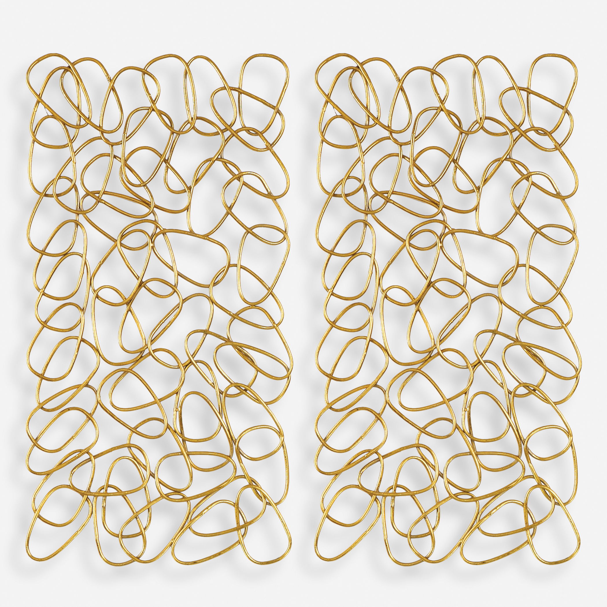 In The Loop Gold Wall Art Set/2 large image 