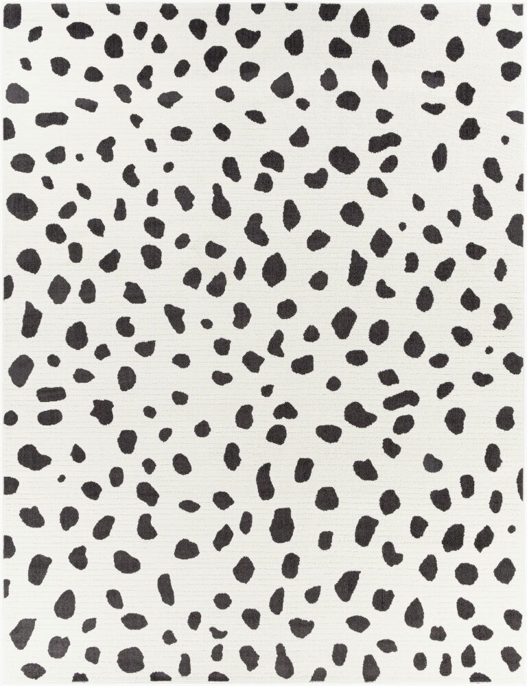 Moroccan Shag Machine Woven Rug, by Surya, 1'3.75" length x 1'3.75" width