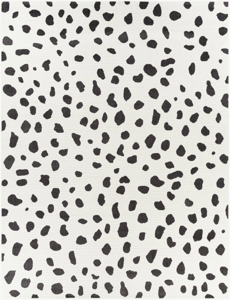 Moroccan Shag Machine Woven Rug, by Surya, 1'3.75" length x 1'3.75" width
