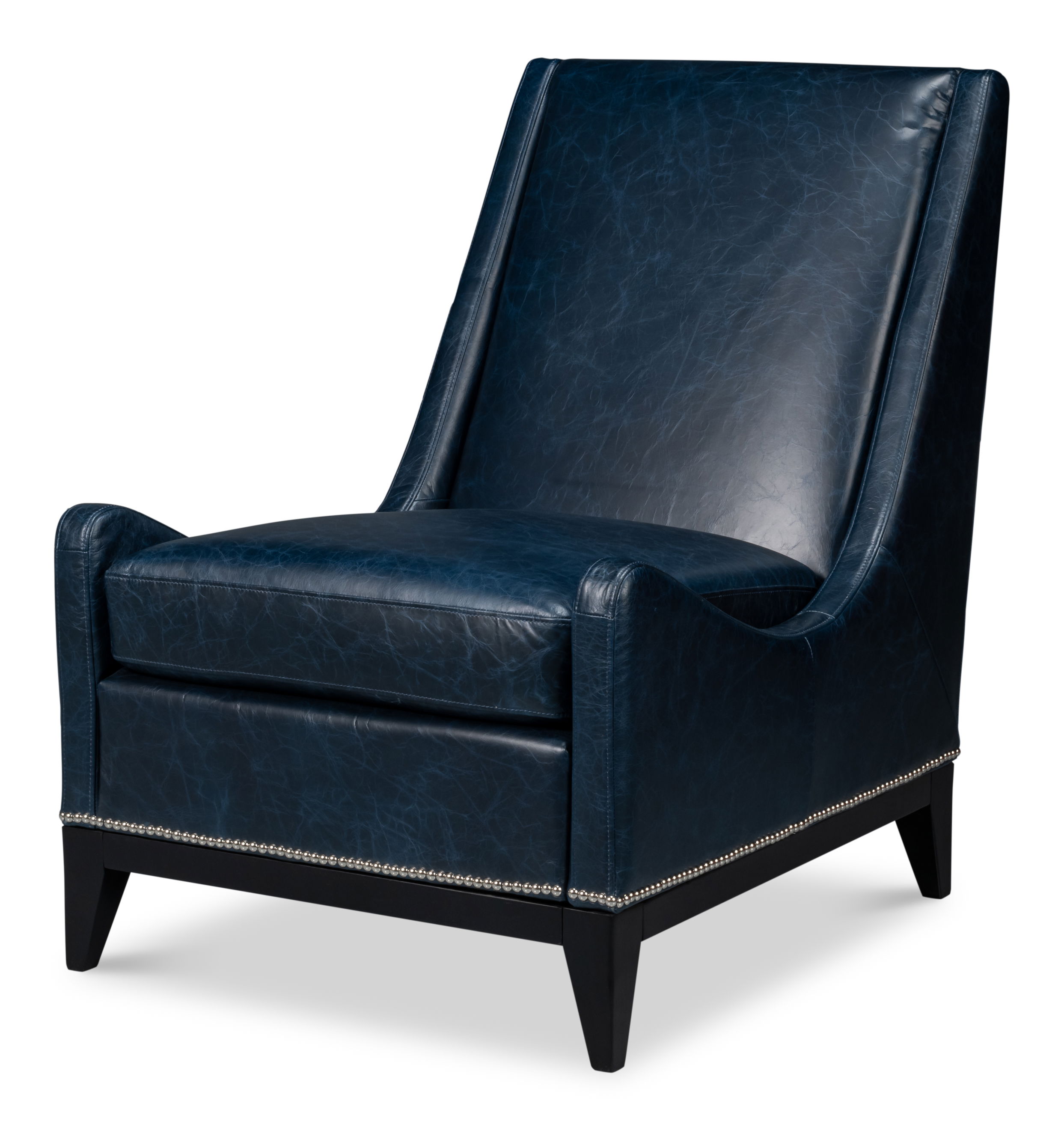 Brandy Accent Chair, Chateau Blue large image 