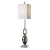 Copeland Mercury Glass Buffet Lamp, by Uttermost, 8" width x 3' height x 8" depth thumbnail 1