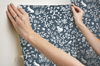 Magnolia Home Fox & Hare Navy Peel & Stick Wallpaper, by York Wall, 20' length x 1'8.5" width x 0.02" depth thumbnail 6