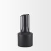 Tovi Small Matte Black Narrow Metal Vase thumbnail 7